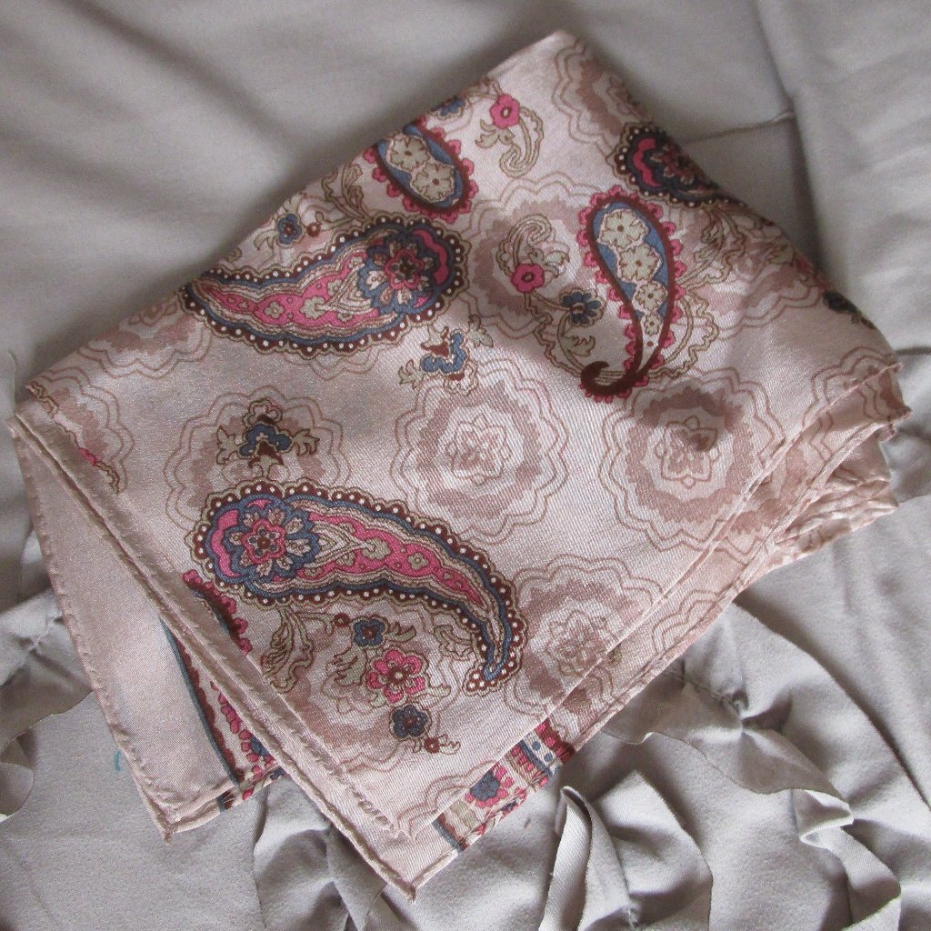 Vintage Silk Scarf Vintage Silk Scarf